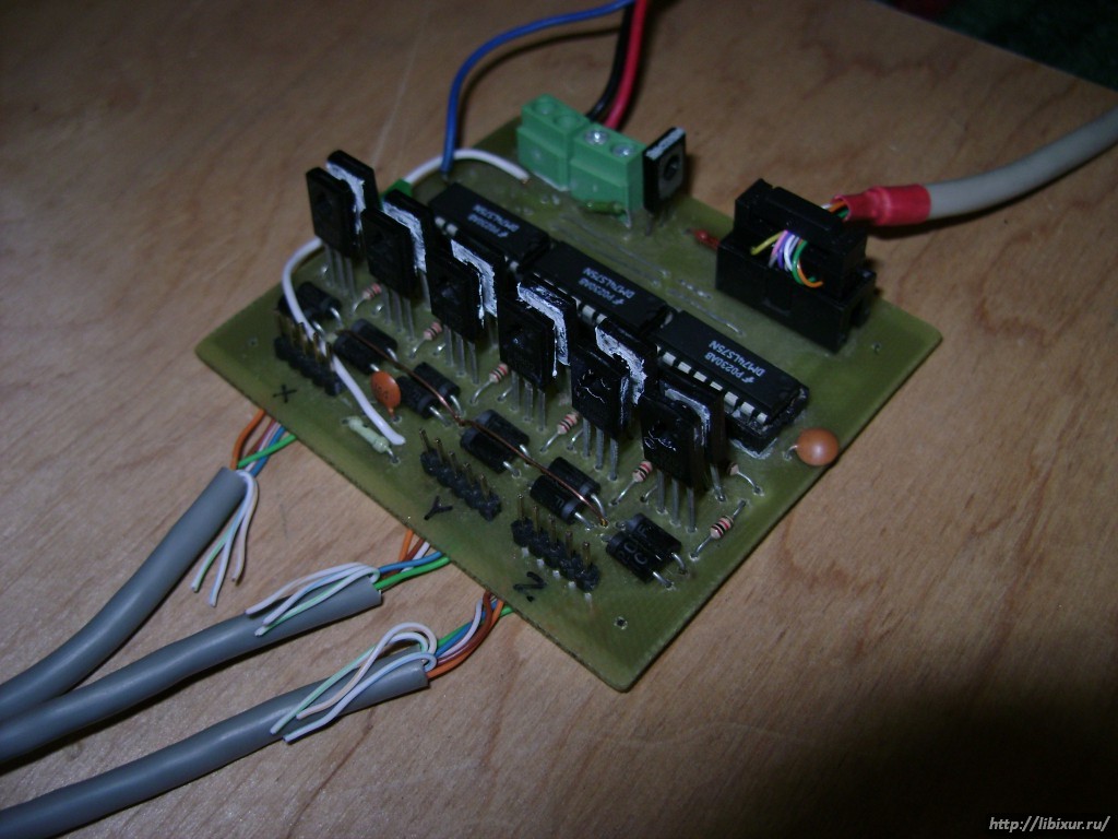 Драйвер шагового двигателя для станка с ЧПУ — libixur — Мой блог